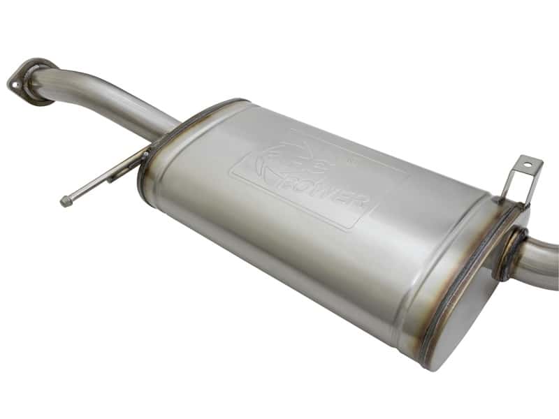 aFe — aFe MACHForce XP 3in SS Cat-Back Hi Tuck Exhaust 97-16 Nissan Patrol (Y61) I6-4.8L
Cat-Back Exhaust - view 3