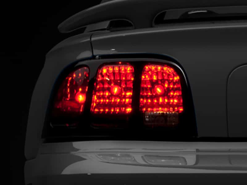 Raxiom — Raxiom 96-98 Ford Mustang Tail Lights- Black Housing (Smoked Lens)
Lights - view 1