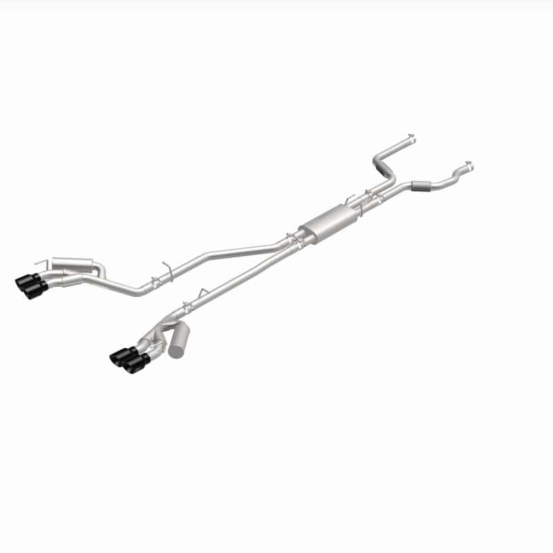Magnaflow — MagnaFlow 20-21 Ford Explorer 3.0L V6 Dual Exit Quad Black Chrome Tip Street Series Cat-Back Exhaust - view 7
