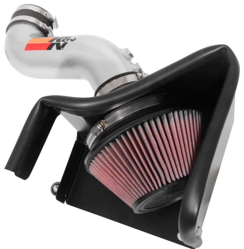 K&N Engineering — K&N 15-18 Hyundai Sonata L4-2.4L F/I Silver Typhoon Short Ram Intake
Performance Air Inta
Air Intake System - view 1