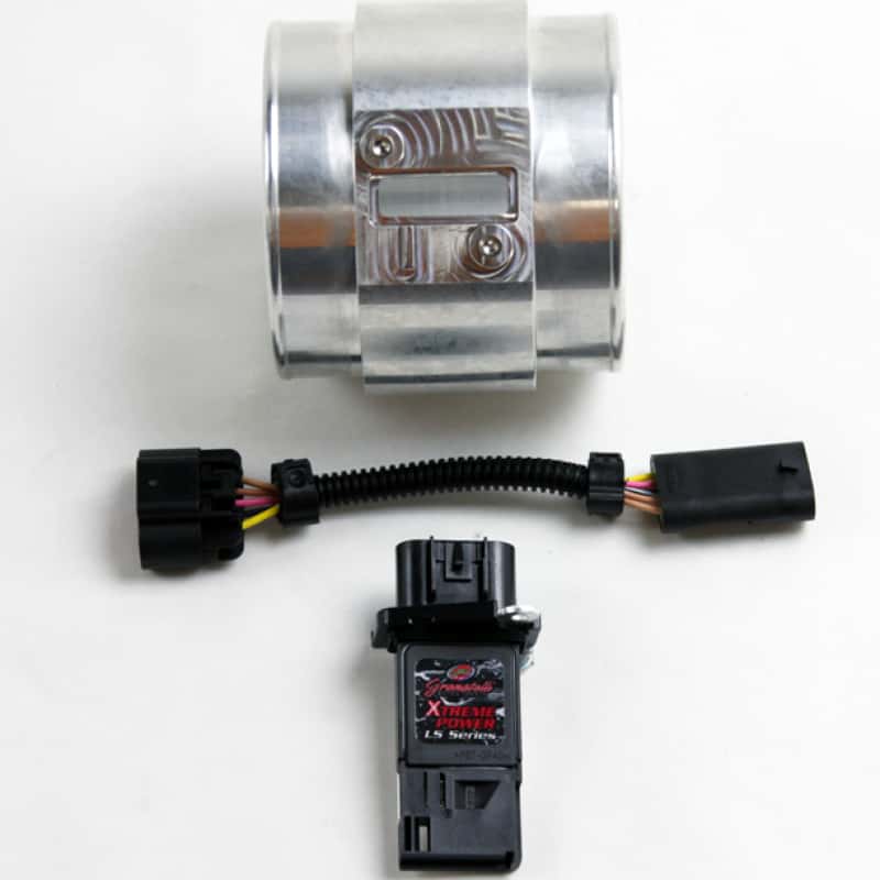 Granatelli Motor Sports — Granatelli GM Series 95mm Mass Airflow Sensor Housing w/5-Pin to Slot Style GM MAF Harness - view 1