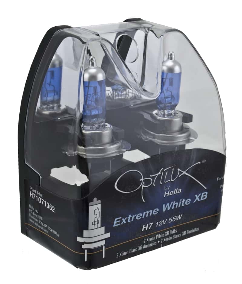Hella — Hella Optilux 12V/55W H7 Extreme Blue Bulb (Pair)
H7 Halogen Bulb - view 14