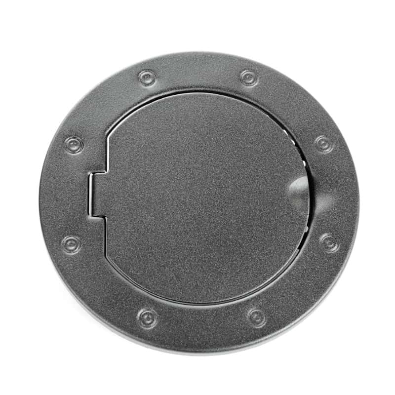 Rugged Ridge — Rugged Ridge 07-18 Jeep Wrangler JK Textured Black Non-Locking Gas Cap Door
FuelFillerDoorCvr
OFFROAD_EXTERIOR - view 2