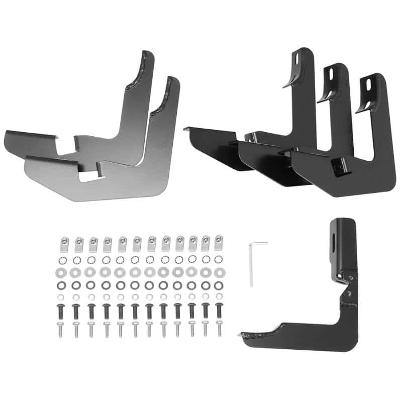 Westin — Westin 2014-2018 Chevrolet/GMC Silverado Sierra 1500 Dbl Cab PRO TRAXX 5 Oval Nerf Step Bars - Black
Nerf/Step Bar - view 5