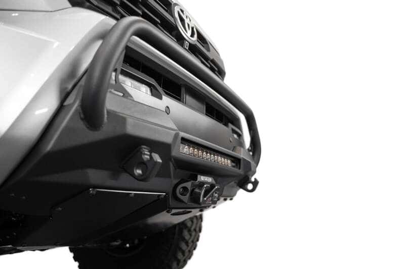 Addictive Desert Designs — Addictive Desert Designs2024+ Toyota Tacoma Stealth Center Mount Winch Front Bumper w/ Top Hoop
Bumper- Front - view 16