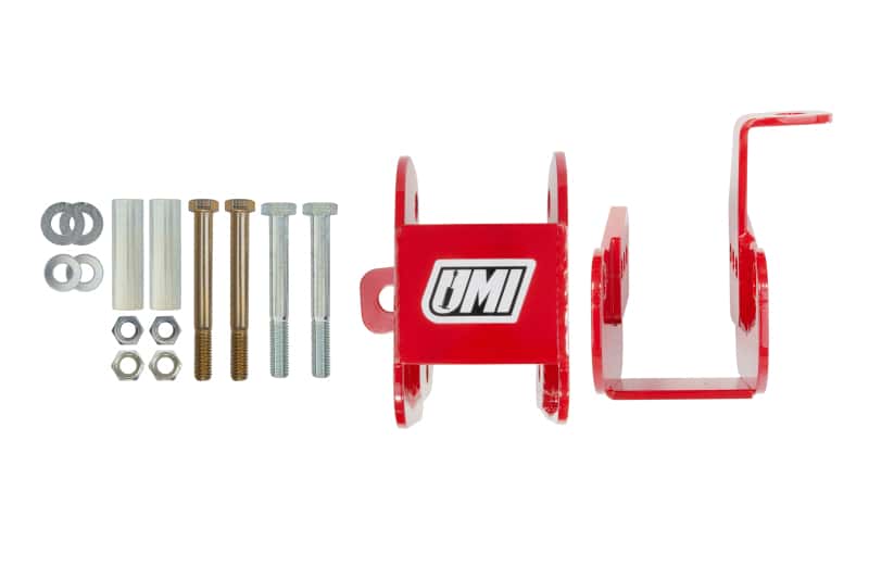 UMI Performance — UMI Performance 82-02 GM F-Body Lower Control Arm Relocation Brackets - Bolt-In
Relocation Brackets - view 2