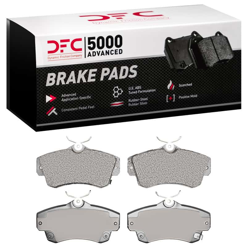 DFC — DFC 01-10 Chrysler PT Cruiser Front 5000 Advanced Semi Metallic Brake Pads
DFC Brake Pad Set - view 1