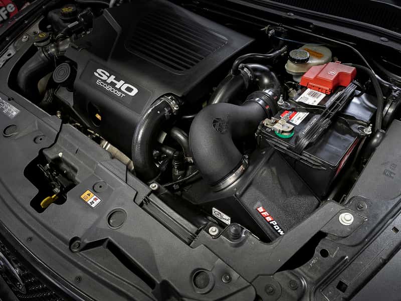 aFe — aFe MagnumFORCE Stage-2 Pro 5R Air Intake System 10-18 Ford Taurus SHO Twin Turbo EcoBoost V6 3.5L
Magnum FORCE Intake - view 7