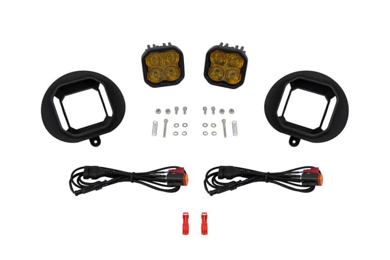 Diode Dynamics — Diode Dynamics 2003 Sierra SS3 Sport Type Kit ABL Yellow SAE Fog - view 1