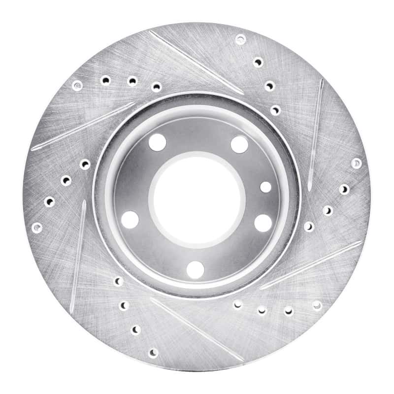R1 Concepts — R1 82-86 BMW 735I Front Left Drilled & Slotted Silver Brake Rotor
R1 Brake Rotor Drill - view 5