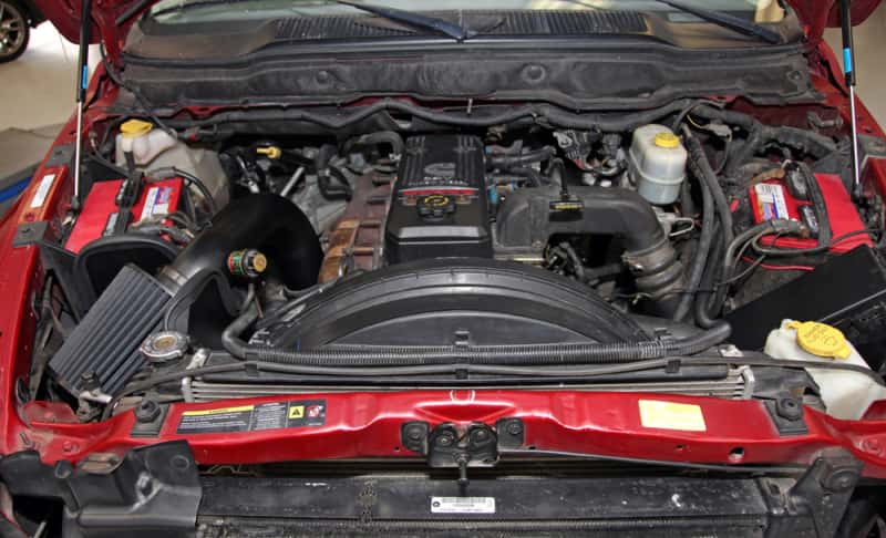 K&N Engineering — K&N 03-07 Dodge Ram Pickup 2500/3500 5.9L DSL Black Performance Intake Kit
Performance Air Inta
Air Intake System - view 11