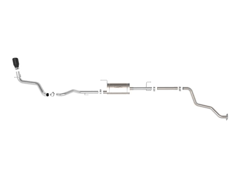 aFe — aFe 2024 Toyota Tacoma L4 2.4L Apollo Series 2.5-3in 409 SS Steel Cat-Back Exhaust w/Black Tips
Cat-Back Exhaust - view 2