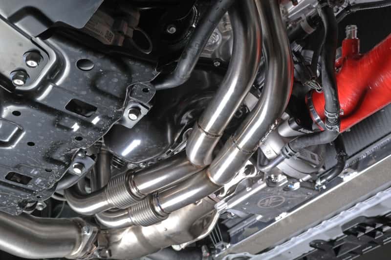 Perrin Performance — PERRIN 22-25 Subaru WRX / 20-25 OBXT & LXT / 19-25 Ascent Equal Length Header - Brushed SS - view 20