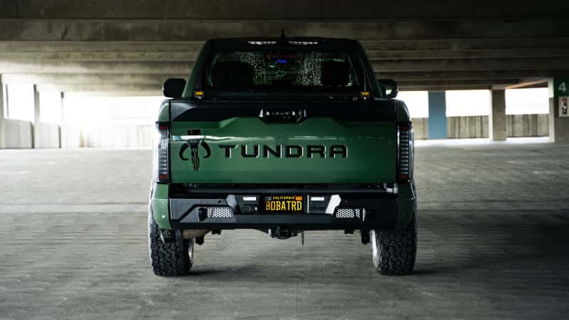 DV8 Offroad — DV8 Offroad 2022-2023 Toyota Tundra MTO Series Rear Bumper - view 3