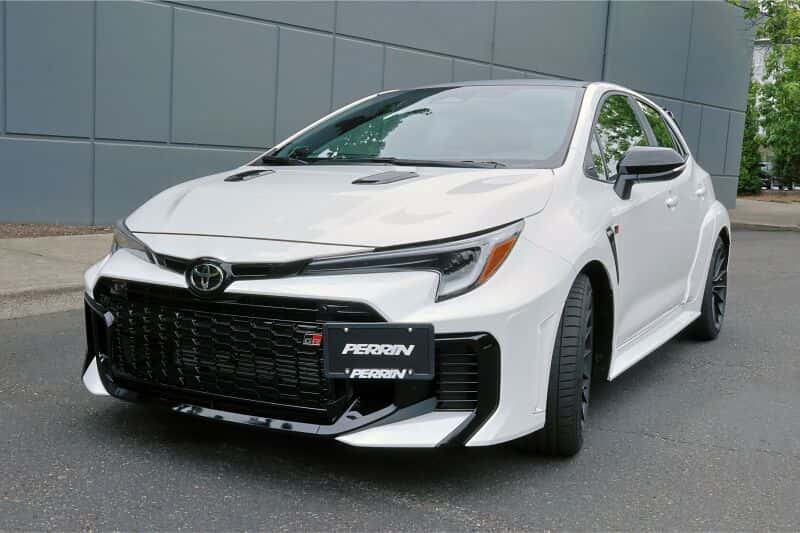 Perrin Performance — PERRIN 23-24 Toyota GR Corolla License Plate Relocation Kit - view 6