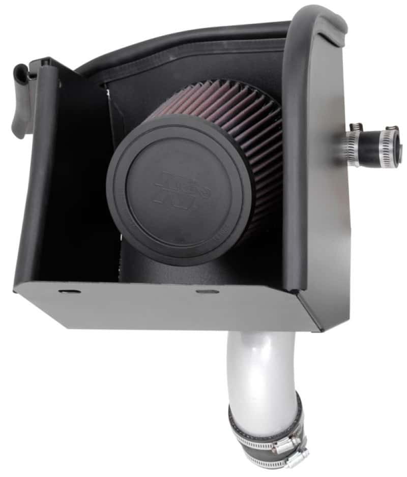 K&N Engineering — K&N 69 Series Typhoon Performance 13 Chrysler/Dodge 200/Avenger 2.4L Silver Cold Air Intake Kit
Performance Air Inta
Air Intake System - view 3