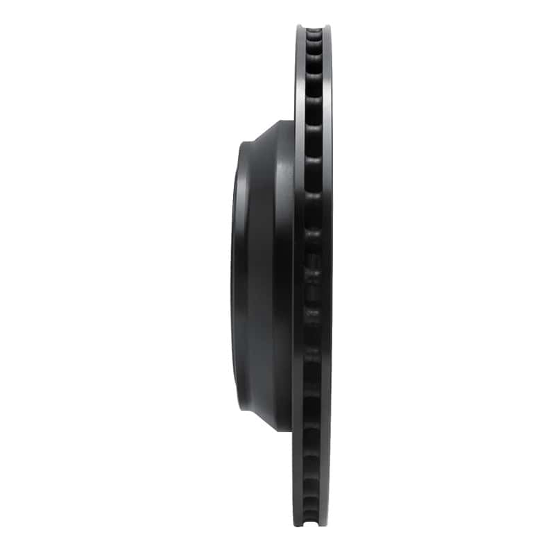 R1 Concepts — R1 17-19 Genesis G90 Rear Right Drilled & Slotted Black Brake Rotor
R1 Brake Rotor Drill - view 3