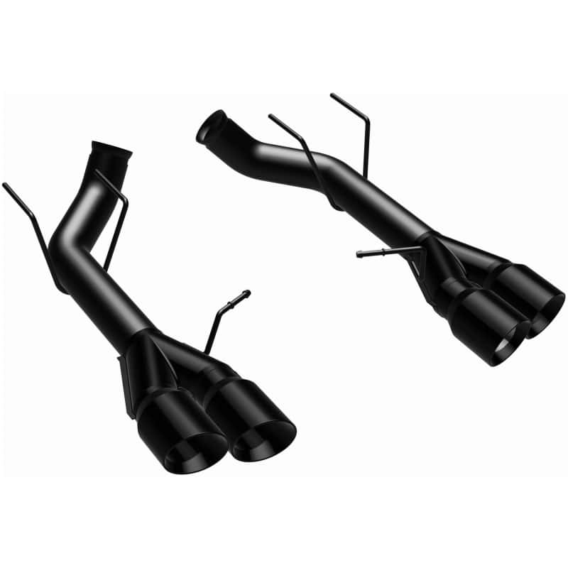 Magnaflow — MagnaFlow 13 Ford Mustang Shelby GT500 V8 5.8L Quad Split Rear Exit Stainless Cat Back Perf Exhaust
Axle-Back - view 3