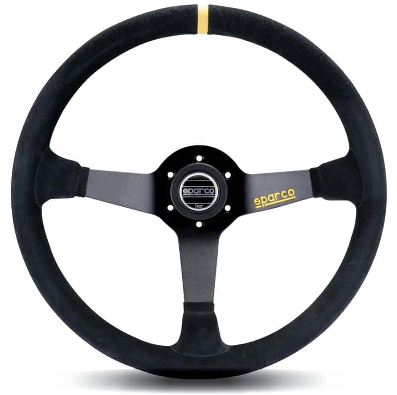 SPARCO — Sparco Steering Wheel 368 Suede Black - view 2