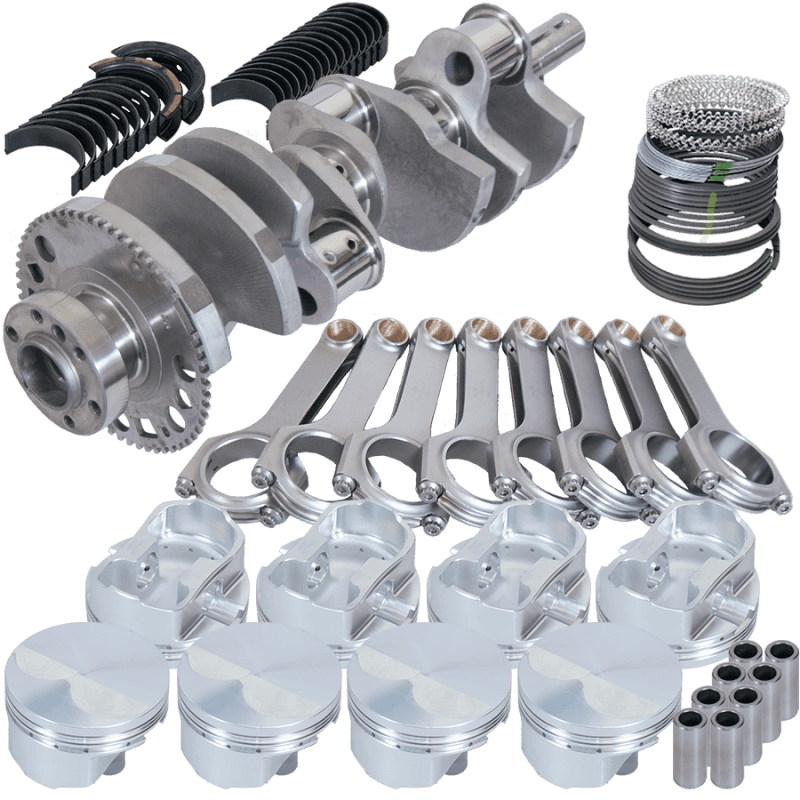 Eagle — Eagle Chevrolet LS2/LQ9/LQ4 403-408 4340 Forged Rotating Assembly w/ Arias -3.1cc Pistons Kit
Competition Assembly - view 1