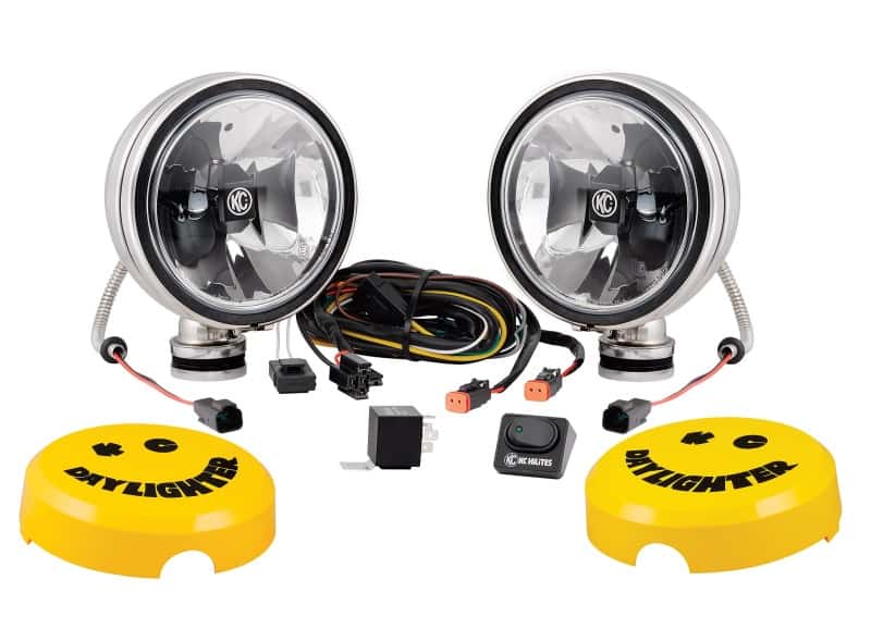 KC HiLiTES — KC HiLiTES 6in. Daylighter Gravity G6 LED Lights 20w Spot Beam (Pair Pack System) - Black SS
Gravity LEDs - view 3
