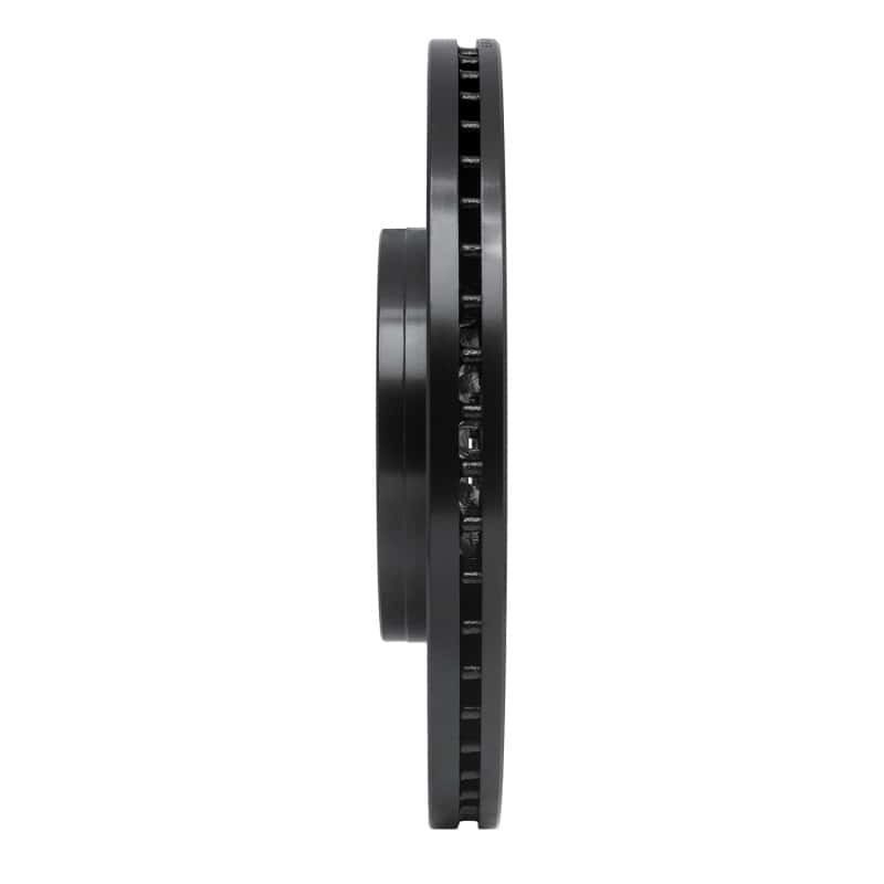 R1 Concepts — R1 11-19 Nissan Sentra Front Left Drilled & Slotted Black Brake Rotor
R1 Brake Rotor Drill - view 3