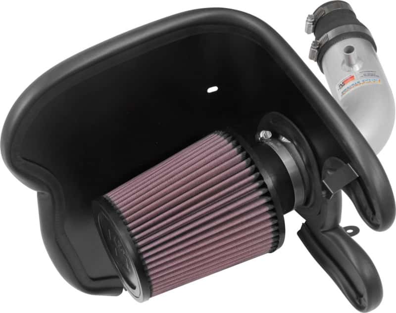K&N Engineering — K&N 17-18 Chevy Cruze 1.4L Turbo Silver Typhoon Short Ram Intake
Performance Air Inta
Air Intake System - view 1
