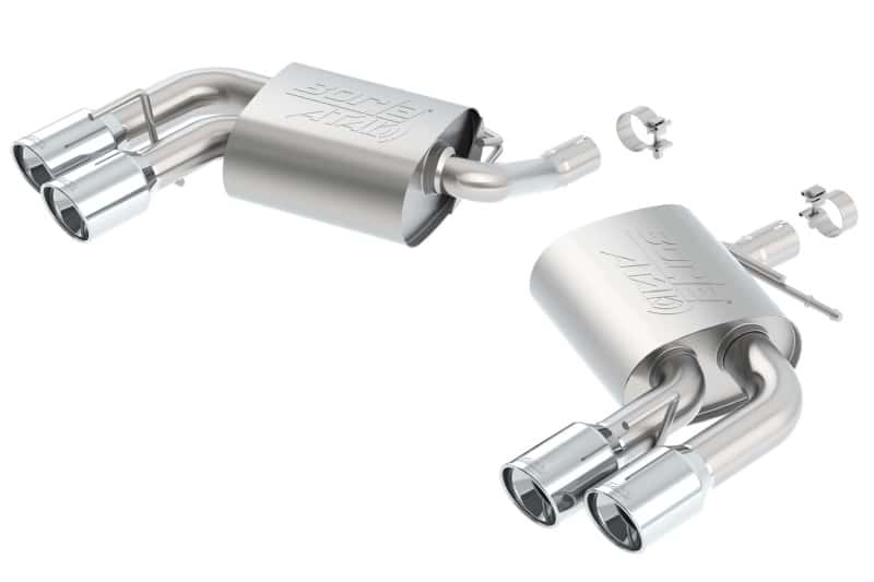 Borla — Borla 2016 Chevy Camaro V6 AT/MT ATAK Rear Section Exhaust w/o Dual Mode Valves
Axle-Back System - view 4