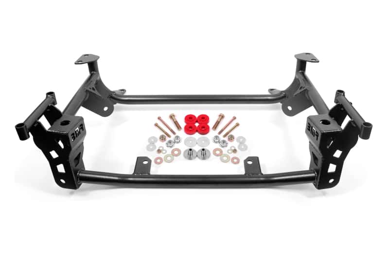 BMR Suspension — BMR 15+ Ford Mustang GT Lightweight K-Member - Black Hammertone
K-member - view 1