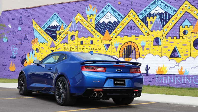 CORSA Performance — Corsa 2017-2024 Chevrolet Camaro SS 6.2L V8 2.75in Polished Sport Axle-Back Exhaust
Exhaust - view 2