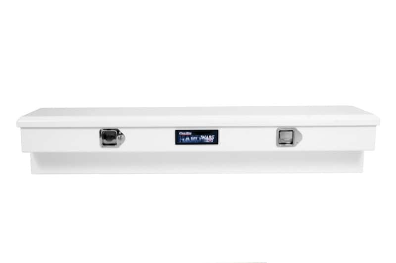 Dee Zee — Dee Zee Universal Tool Box - Hardware Side Mount - White 60In
ToolBxTrkBedSideRail - view 5
