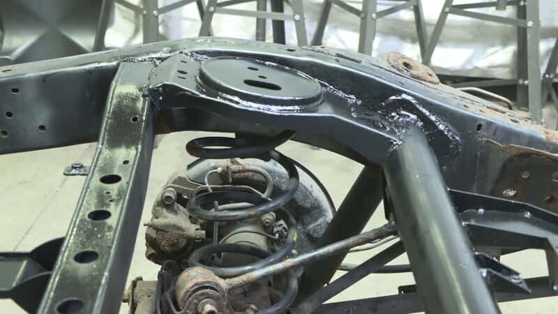 RustBuster — Rust Buster FJ Cruiser & 4Runner Rear Upper Coil Spring Bucket & Shock Mount - Right - view 5