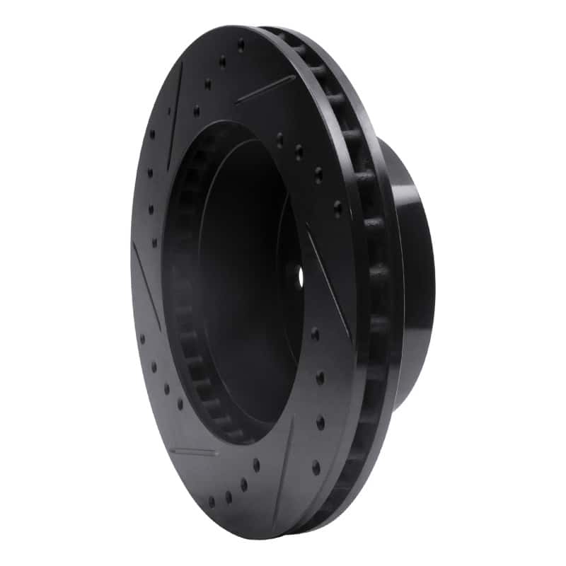 R1 Concepts — R1 91-94 Ford Crown Victoria Front Right Drilled & Slotted Black Brake Rotor
R1 Brake Rotor Drill - view 4