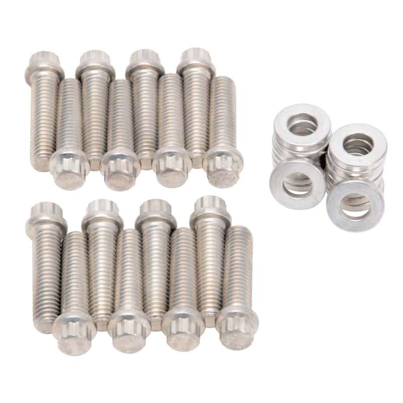 Edelbrock — Edelbrock Plated Intk Bolt Kit for 2161
KIT PARTS - view 3