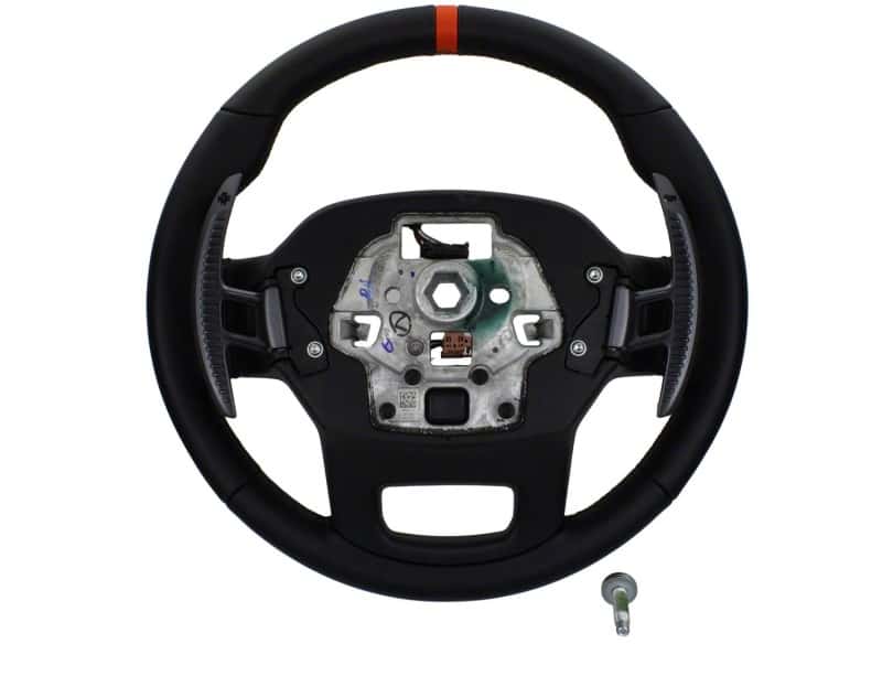Ford Racing — Ford Racing 2021+ F-150 Raptor Steering Wheel Kit - Black - view 3