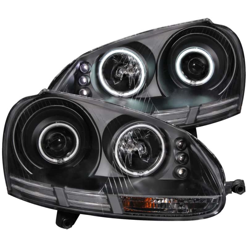 ANZO — ANZO 2006-2009 Volkswagen Rabbit Projector Headlights w/ Halo Black (CCFL)
Head Light Set
HdLtSet - view 2