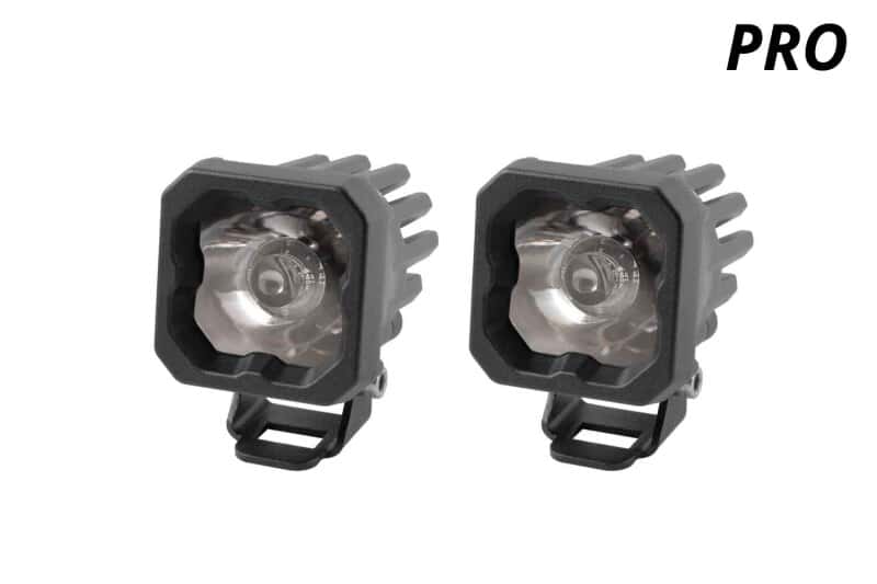 Diode Dynamics — Diode Dynamics Stage Series C1 LED Pod Pro - White Flood Standard RBL (Pair) - view 2
