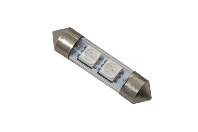 Diode Dynamics — Diode Dynamics 36mm SMF2 LED Bulb - Red (Single) - view 1