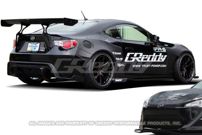 GReddy — GReddy X Rocket Bunny Rear Over-Fender & Rear Bumper Trim (2 pcs) - view 2