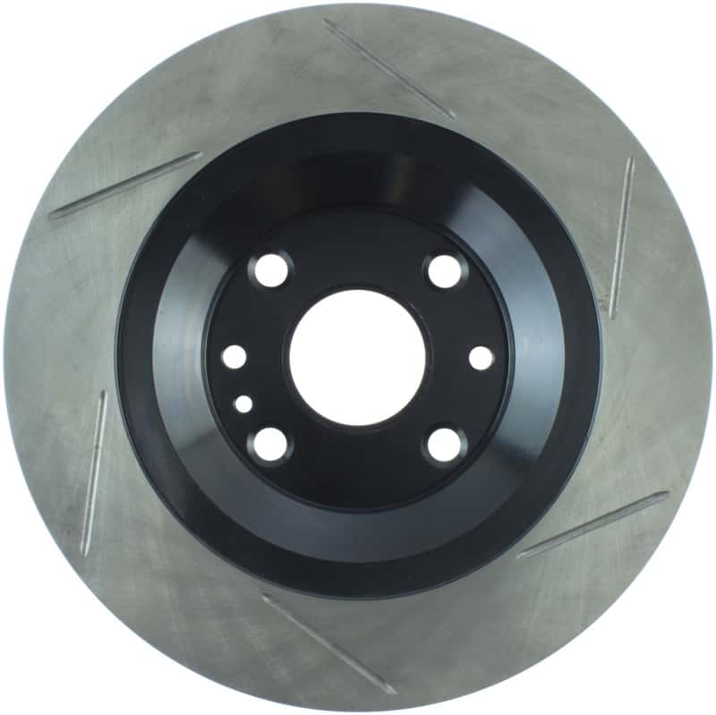 Stoptech — StopTech Power Slot 01-05 Mazda Miata Sport Suspension/Turbo SportStop Slotted Rear Right Rotor
Sport Slotted Rotor - view 2