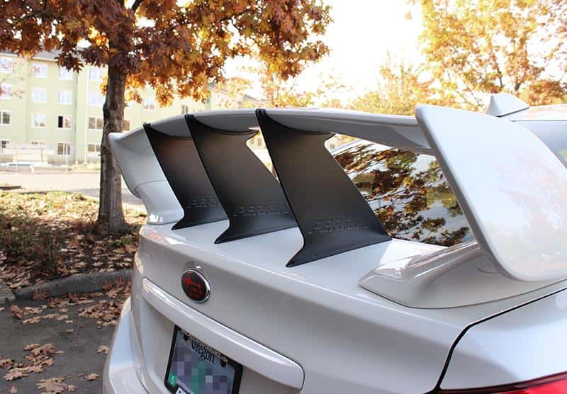 Perrin Performance — PERRIN 15-21 Subaru STI Wing Stabilizer - Black - view 6
