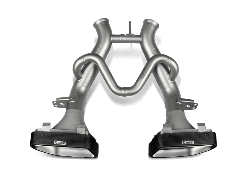Akrapovic — Akrapovic 14-17 McLaren 650S/650S Spyder Slip-On Line (Titanium) w/ Carbon Tips
Slip-On Line - view 4