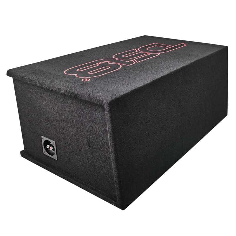 DS18 — DS18 Dual 12in Loaded 1500 Watts RMS 2x ZR12.4D Ported Enclosure w/ Subwoofer - view 1