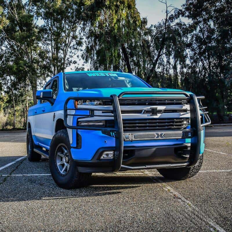 Westin — Westin 19-21 Chevy 1500 Sportsman X Grille Guard - Textured Black (Excl. 2019 Silverado LD)
Grille Guard - view 6