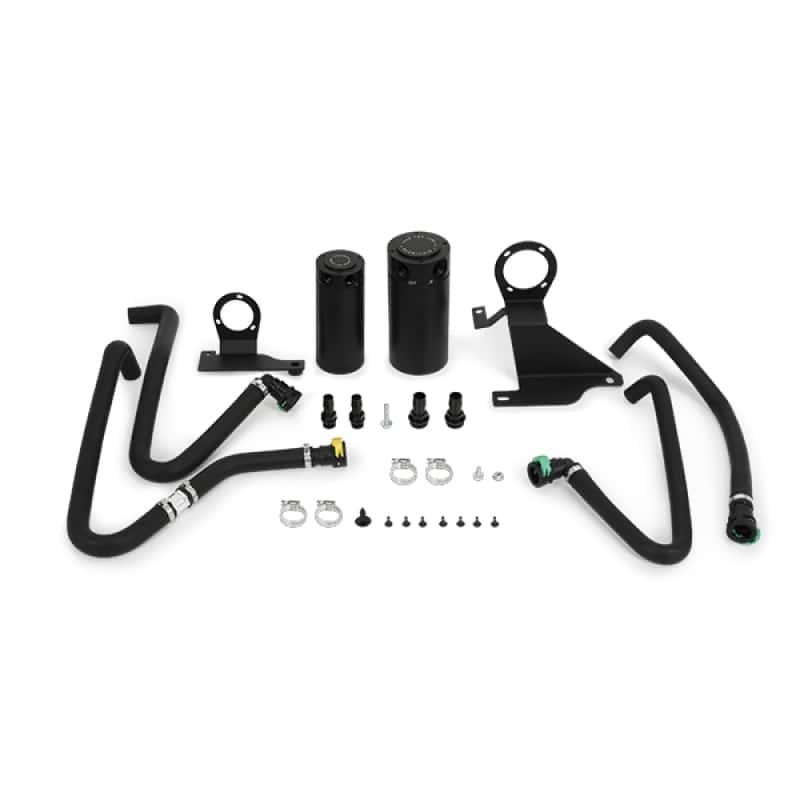 Mishimoto — Mishimoto 11-14 Ford F-150 EcoBoost 3.5L Baffled Oil Catch Can Kit - Black
Oil Catch Can Kit - view 1