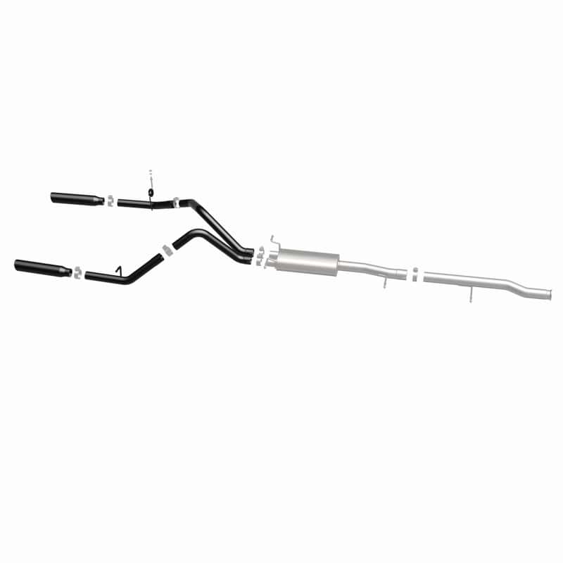Magnaflow — MagnaFlow SYS Cat-Back 3.5in Black Dual Split Rear Tips 10-13 Chevy Silverado / GMC Sierra 5.3L
Cat-Back - view 8