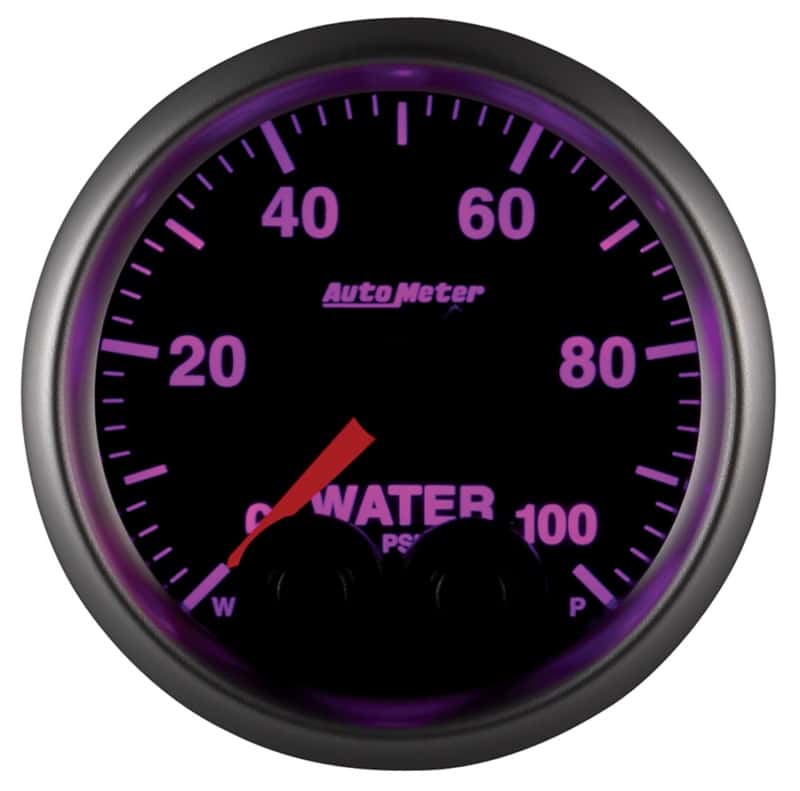 AutoMeter — AutoMeter Gauge Water Press 2-1/16in. 100PSI Stepper Motor W/Peak & Warn Elite
GA 2" WTRP 100PSI EL - view 14