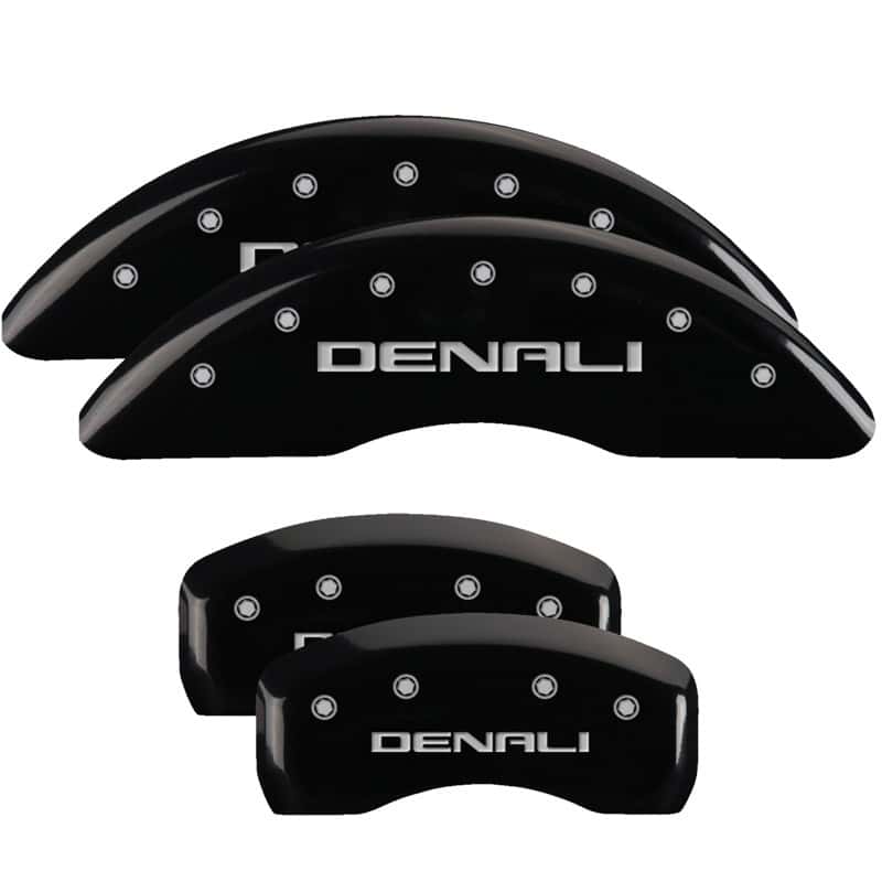 MGP — MGP 4 Caliper Covers Engraved Front & Rear Denali Black finish silver ch
Caliper Covers - view 1