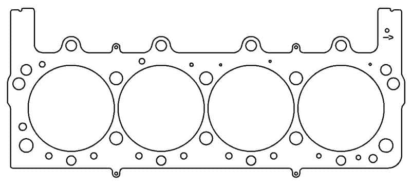 Cometic Gasket — Cometic Ford 460 Pro Stock 4.685in Bore .051 inch MLS-RH A500 Block Head Gasket
Cylinder Head Gasket - view 1
