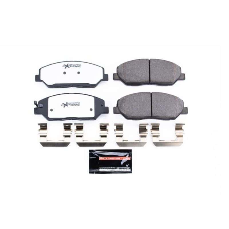 PowerStop — Power Stop 09-11 Hyundai Genesis Front Z26 Extreme Street Brake Pads w/Hardware
Z26 Brake Pads - view 1